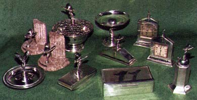 Rolls Royce Silver Deskpieces