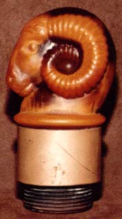 Picture of a fake Ram's head