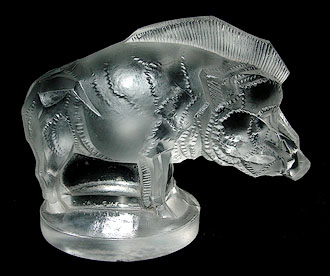 Lalique Boar Mascot