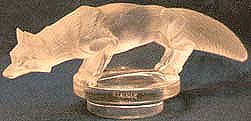 Lalique Fox Mascot