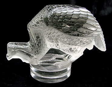 Lalique Guinea Hen Mascot