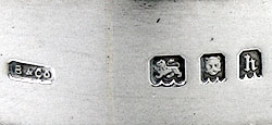 Dove of Peace Sterling Silver Hallmarks
