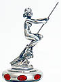 Nude riding Broomstick