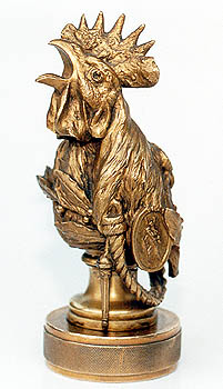Cockerel with Regalia