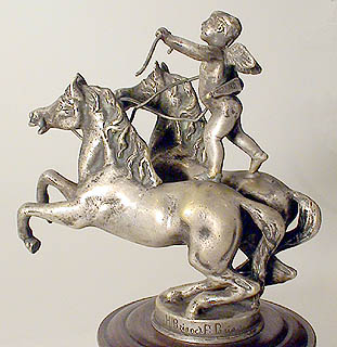 Boy riding Horses