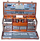 Click for Leathercloth Cased Picnic Sets